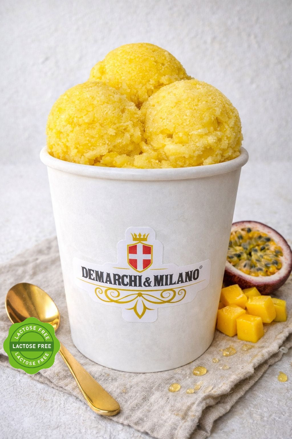 Helado Mango Maracuyá