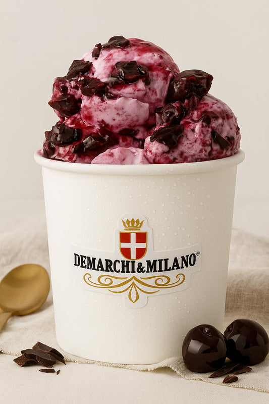 Helado Amarena Stracciatella