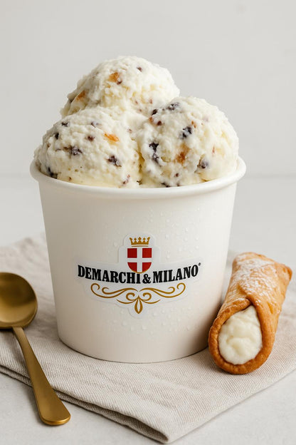 Helado Cannoli
