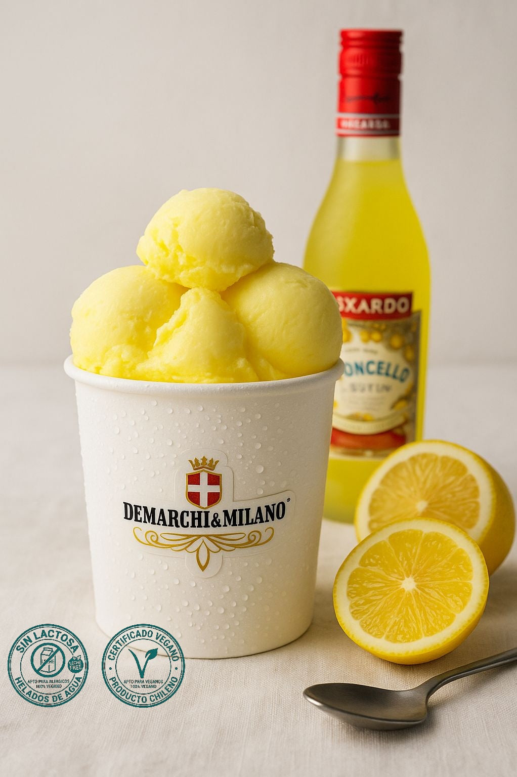 Helado Limoncello