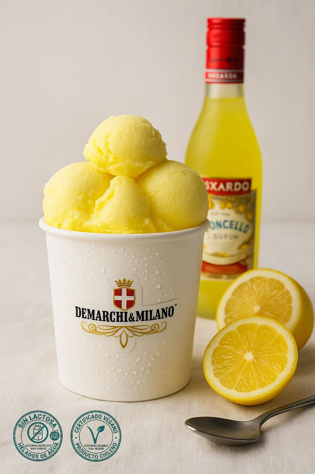 Helado Limoncello