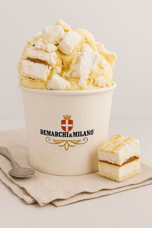 Helado Torta merengue lucuma